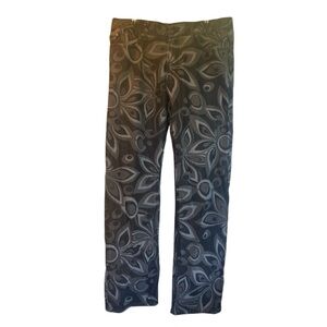 Loudmouth Mens Groovy Psychedelic Disco Print Jeans